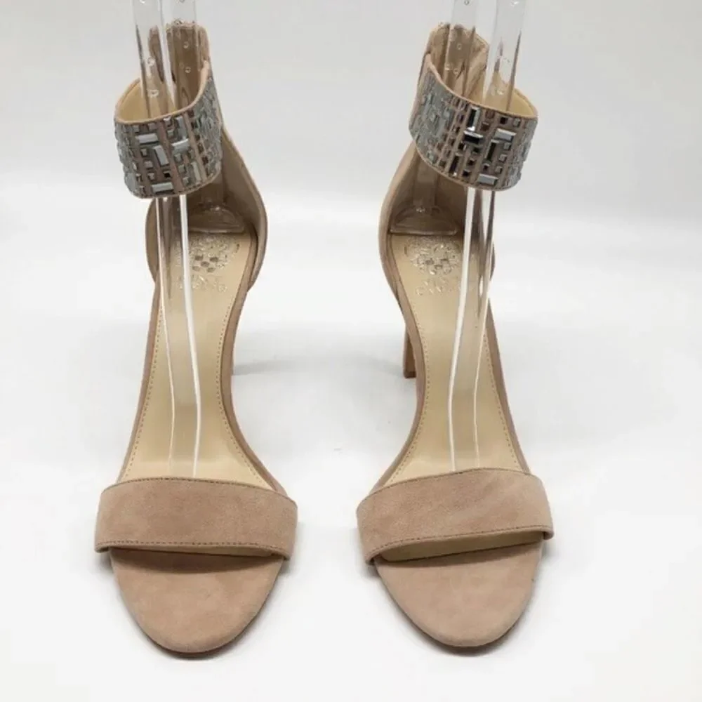 VINCE CAMUTO 'Kayolena' Leather Ankle Strap Heels